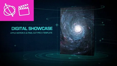 Digital Showcase - Apple Motion and Final Cut Pro X Template 스톡 After Effects