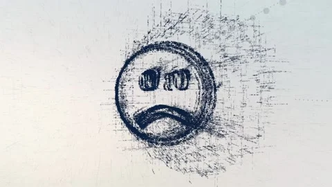 Digital sign Resentment logo, a design consisting of a code Stock Footage 87327711