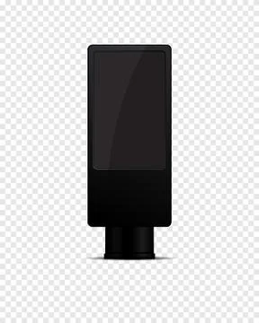 Digital signage mockup Stock Illustration