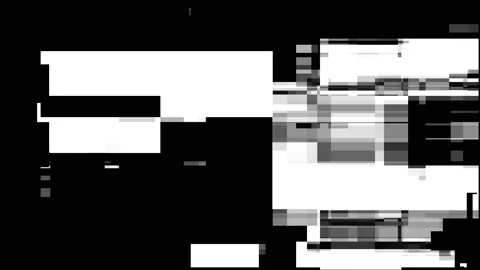 Digital signal distortion. Offset map. Seamless loop. Stock Footage 108569119