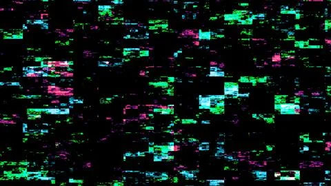 Digital signal error. Abstract background Stock Illustration