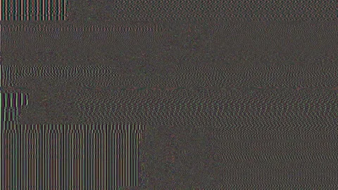 Digital signal experiencing interference and distortion Stock Footage 292793197