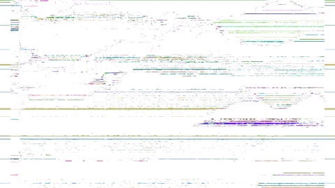 Digital signal flowing with interference Stock Footage 292793143