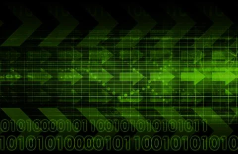 Digital signal Stock Illustration