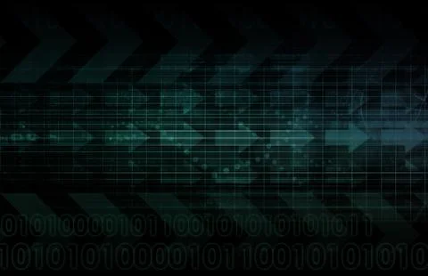 Digital signal Stock Illustration