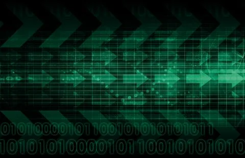 Digital signal Stock Illustration