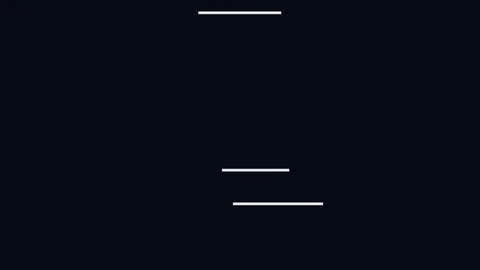 Digital signal interference and glitch defects on black background Video stock 345207960