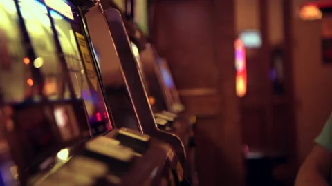 Digital Slot Machine Game Stock Footage 161684790