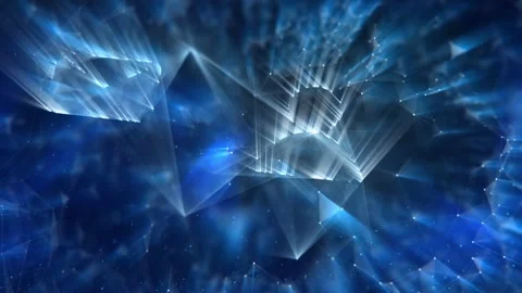 Digital social network cyberspace animation Vídeo Stock 227010101