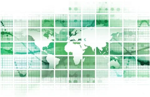 Digital solutions Stock Illustration