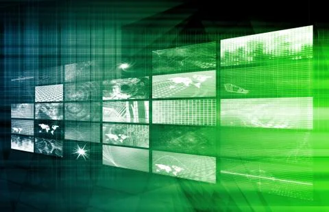 Digital solutions Stock Illustration