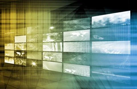 Digital solutions Stock Illustration