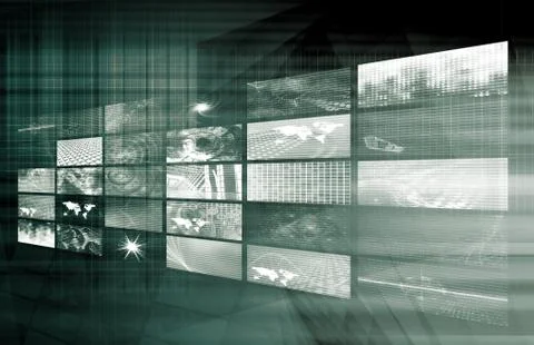 Digital solutions Stock Illustration