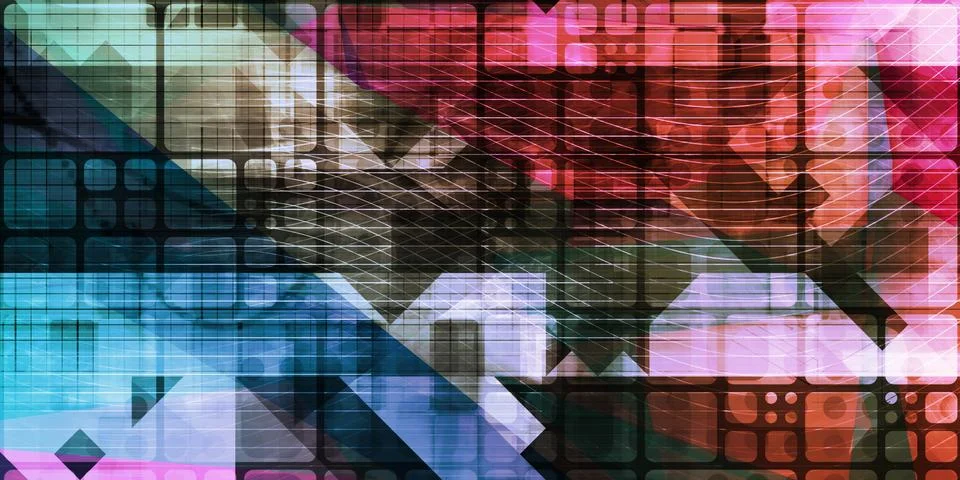 Digital Solutions 스톡 일러스트