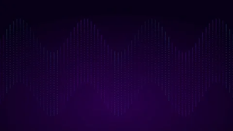 Digital sound wave equalizer motion graphic background Video stock 344752148