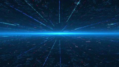 Digital Space 01 스톡 동영상 144318267