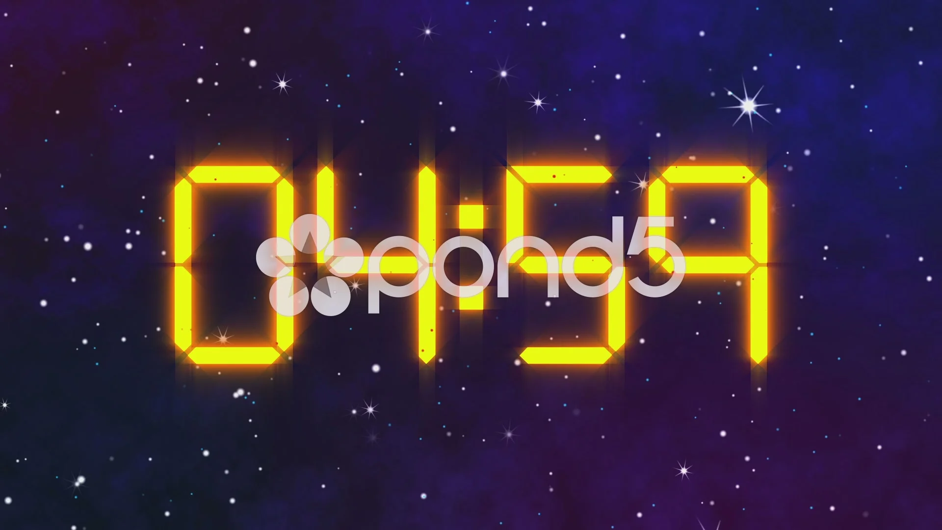 Space Dance 5-Min Countdown Video, Creative Programming