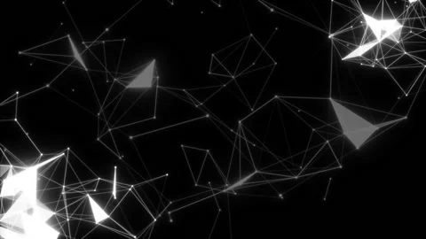 Digital space. Animated digital background. Place for text. Seamless loop. Stock Footage 100110113