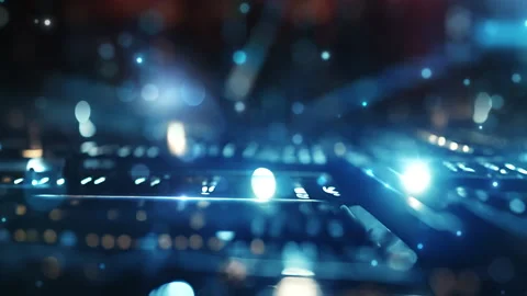 Digital space with code. Stock-Footage 265081390