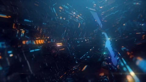 Digital space Video stock 83865532