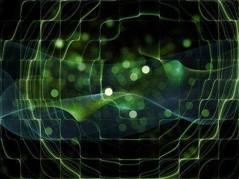 Digital Space Stockillustratie