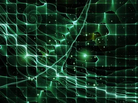 Digital Space 库存插图