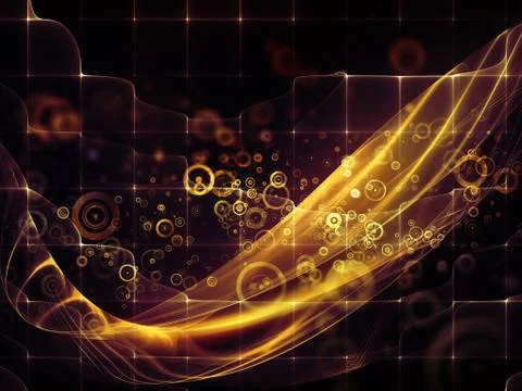 Digital Space Stockillustratie