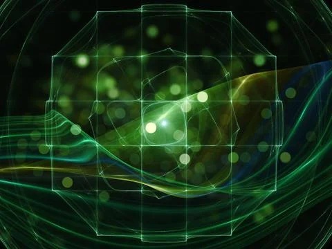 Digital Space Stockillustratie