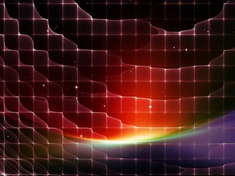 Digital Space Illustrazione stock