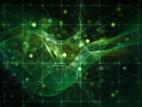 Digital Space Stock Illustration