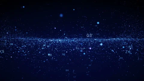 Digital space.Technological background Stock Footage 85954753