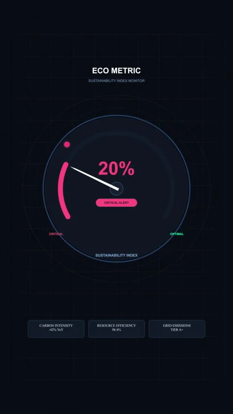 Digital speedometer speed gauge animation showing performance dashboard Stock Footage 346866479