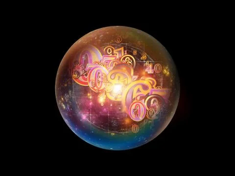 Digital Sphere Stock Illustration