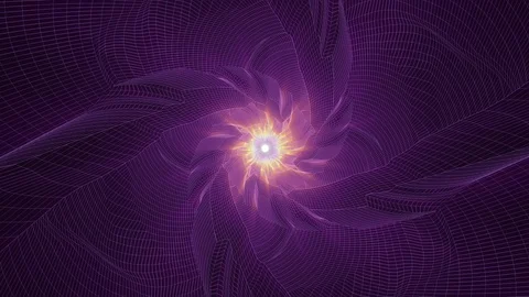 Digital Spiral Stock-Footage 126121891