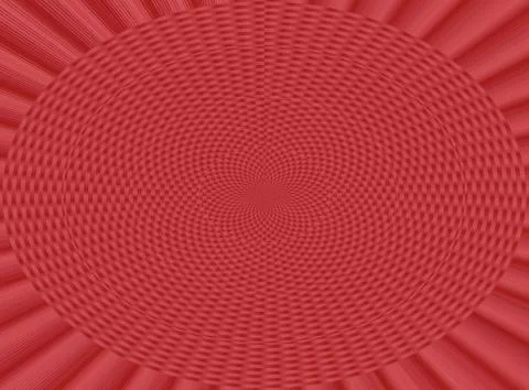 Digital spiral pattern background in red Stock Illustration