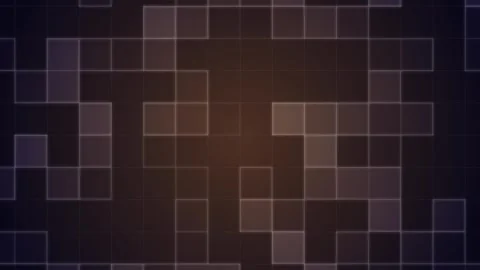 Digital Squares Loop Background Video Grid Pattern Stock-Footage 277339538