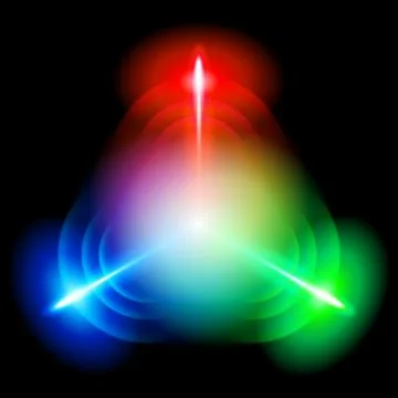 Digital star Stock Illustration