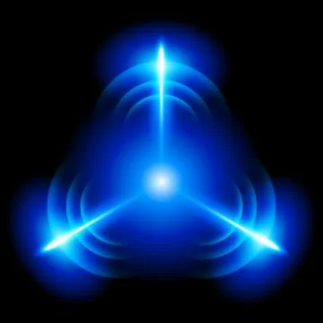 Digital star Ilustração Stock