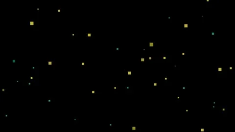 Digital starry mosaic on dark backdrop. Stock Footage 286408893