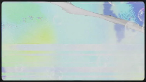 Digital Static Abstract Distortion Loop Stock Footage 322610136