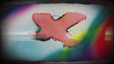 Digital Static Glitch Background for Modern Video Promos Stock Footage 303133527