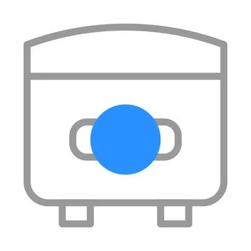 Digital Storage Device Icon. Concept of data storage, cloud storage, and fi.. Illustrazione stock