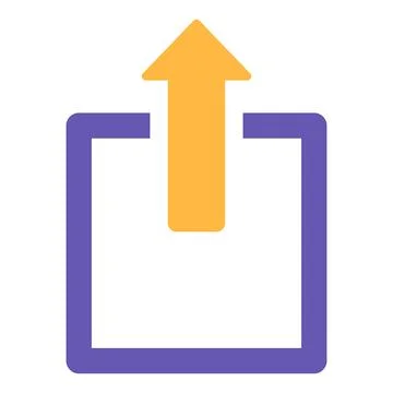 Digital Storage Realm Cloud Data Upload Stock Illustration