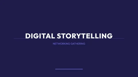 Digital Storytelling Concept Background for Modern Narrative Media Projects Stock Footage 337576985