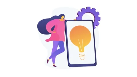 Digital strategy 4K loop animation Stock Footage 132925143