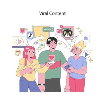 Digital Strategy. Flat Vector Illustration 스톡 일러스트