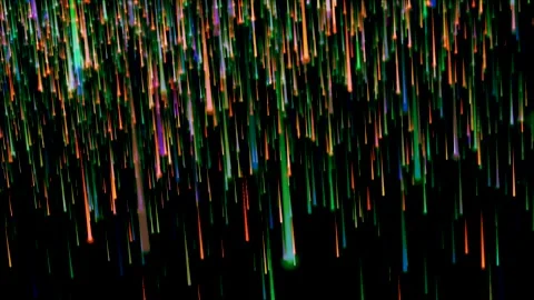 Digital stream abstract background created by futuristic green stream dynamic  Stock Footage 252267517