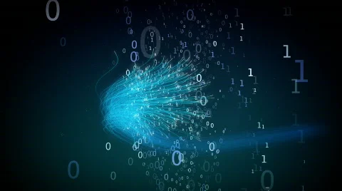 Digital stream Stock Footage 513952