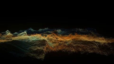 Digital Stream Stock Footage 83620455