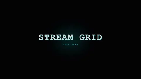 Digital Stream Grid Glitch Effect - Futuristic Data Flow and Technology Conce Stock Footage 331568192